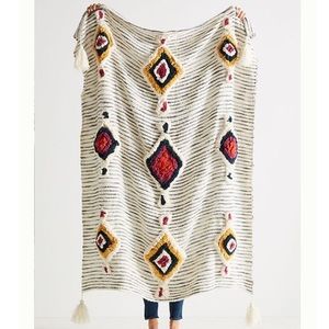 ISO Anthropologie Tufted Ayla Throw Blanket